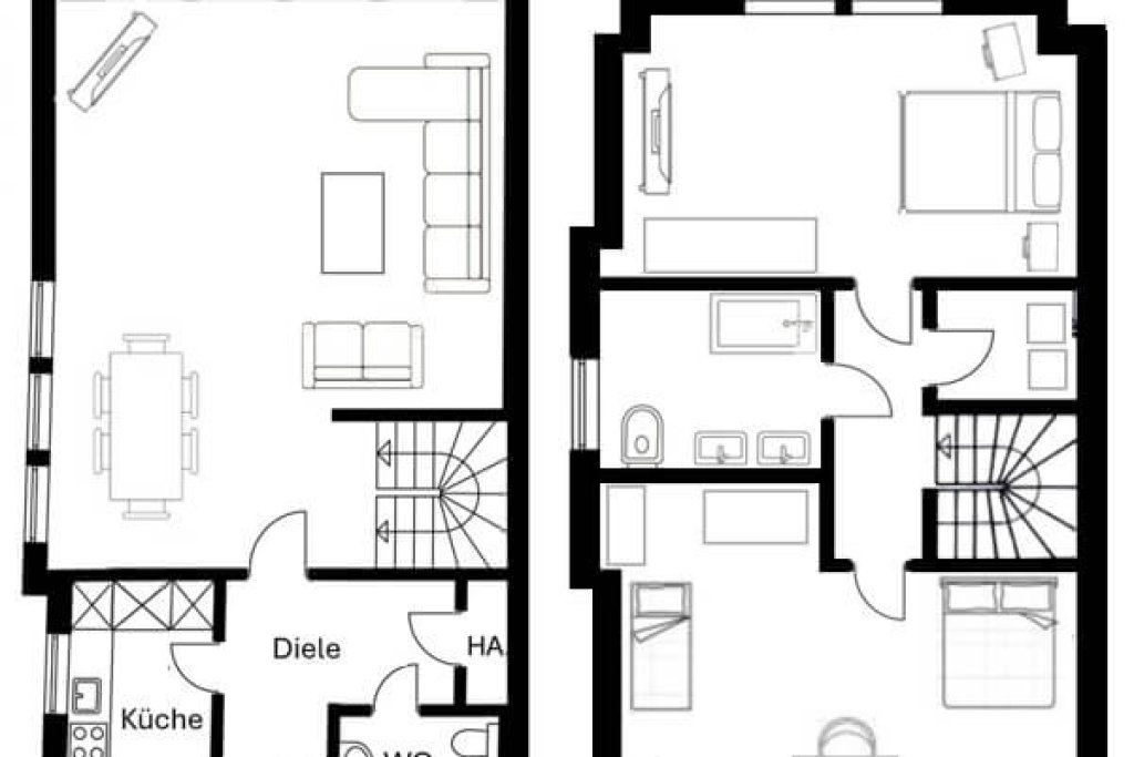 Grundriss--Lindenstraße